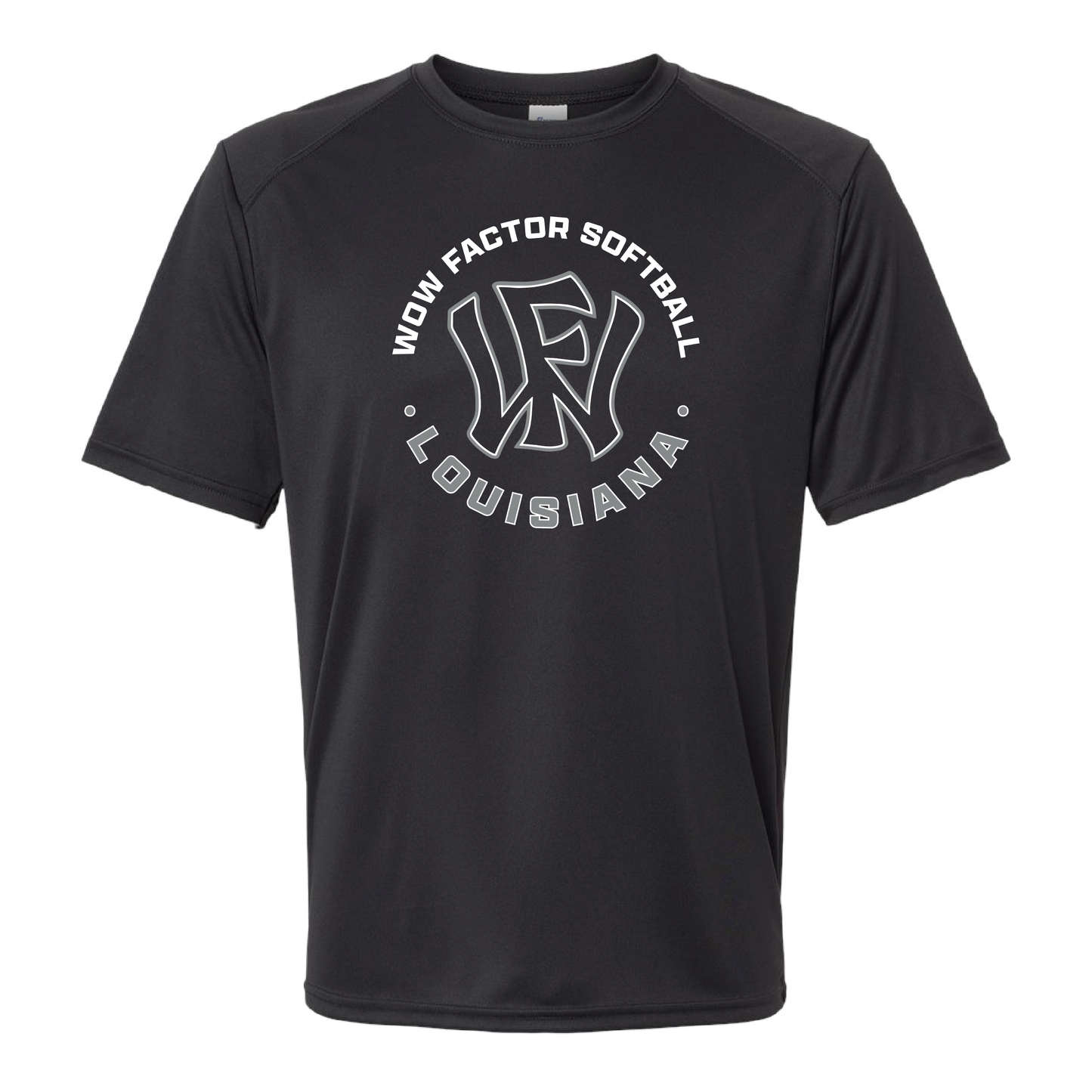Wow Factor Softball - Black T-Shirt