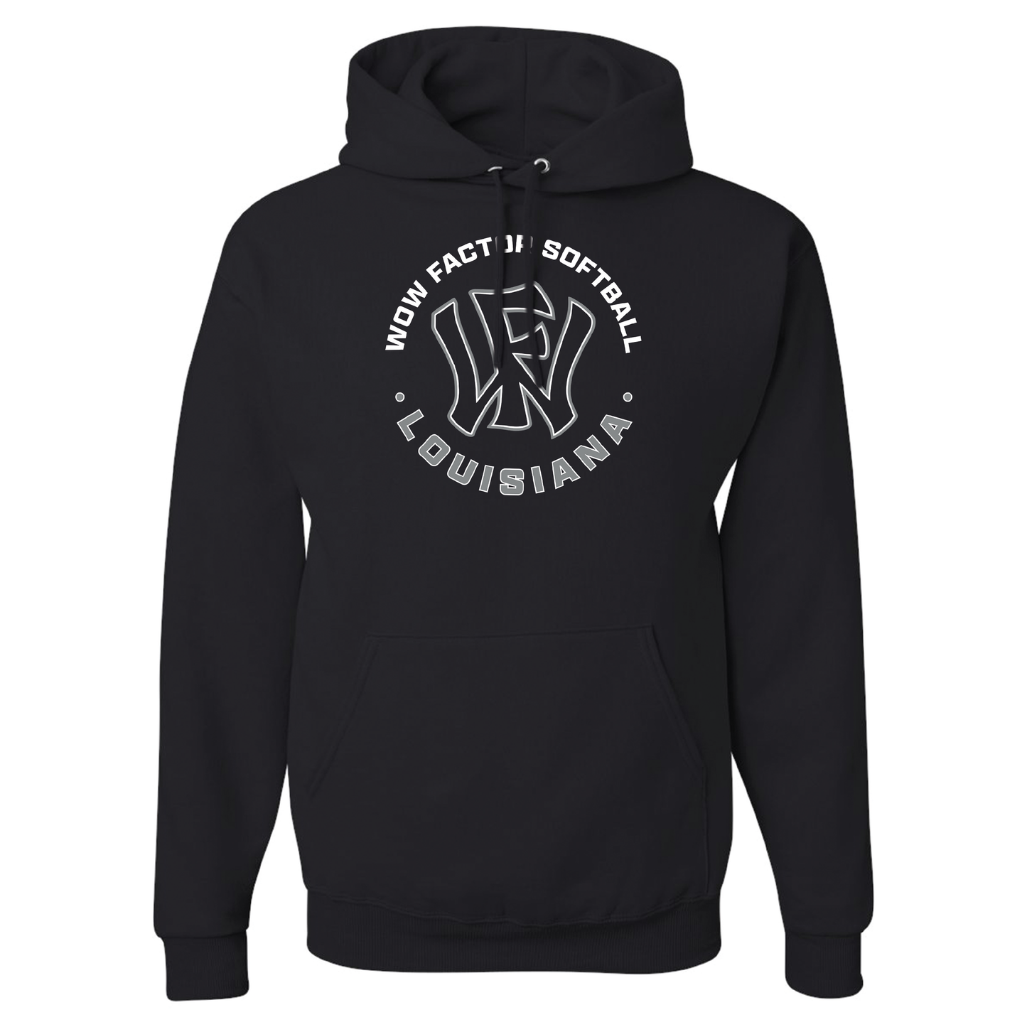 Wow Factor Softball - Black Hoodie