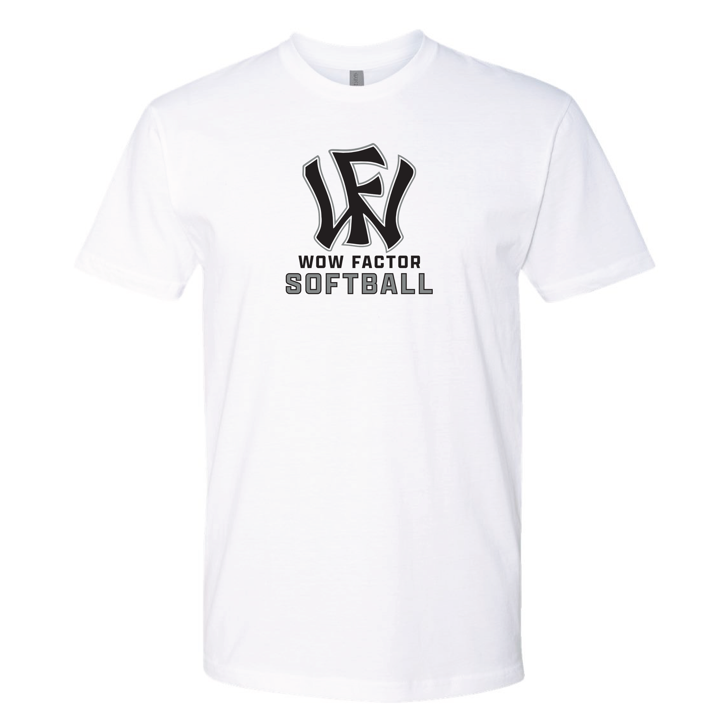 Wow Factor Softball - White T-Shirt