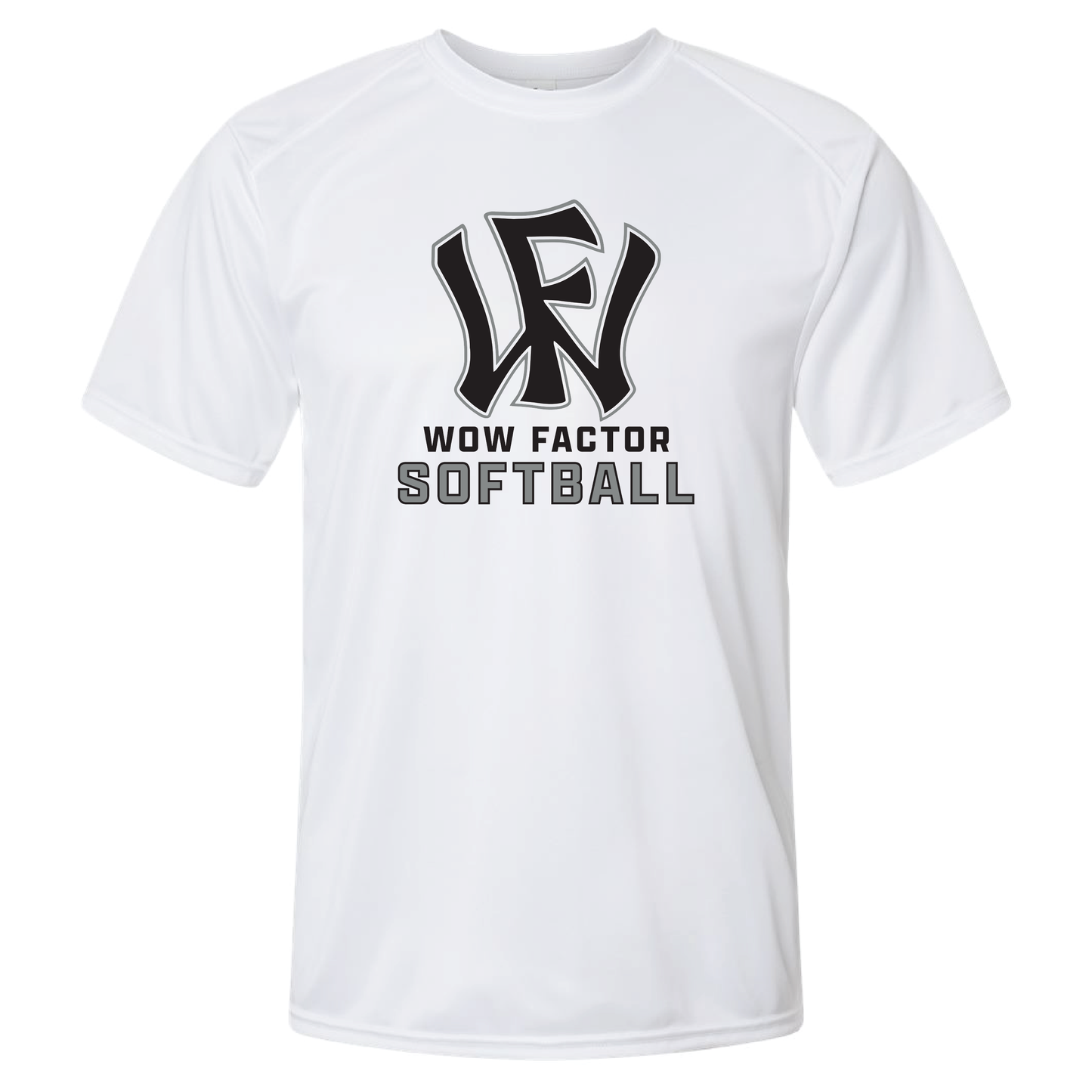 Wow Factor Softball - White T-Shirt
