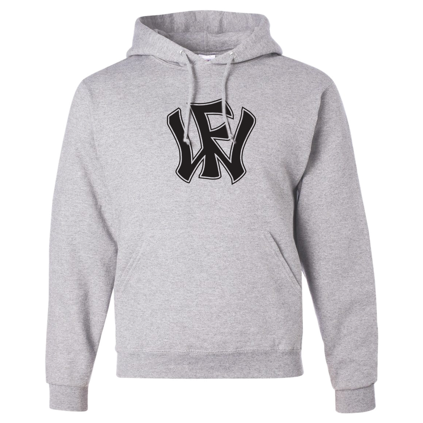 Wow Factor Softball - Heather Grey Hoodie