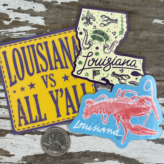Louisiana Sticker Pack