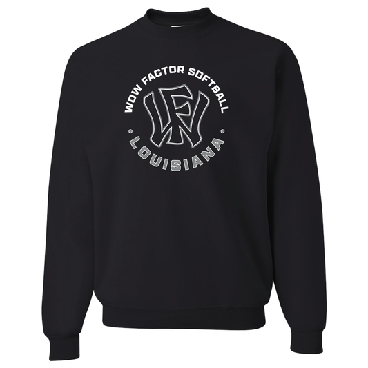 Wow Factor Softball - Black Sweatshirt