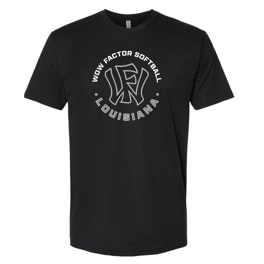 Wow Factor Softball - Black T-Shirt