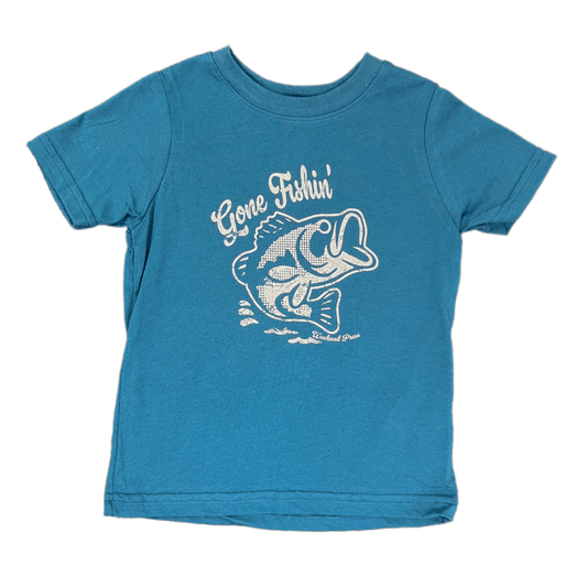 Gone Fishin' Toddler Shirt