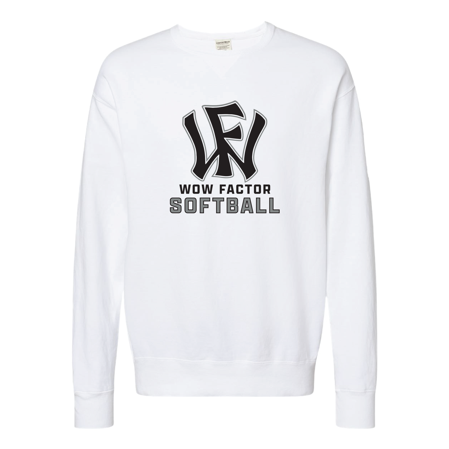 Comfort Wash Sweatshirt White