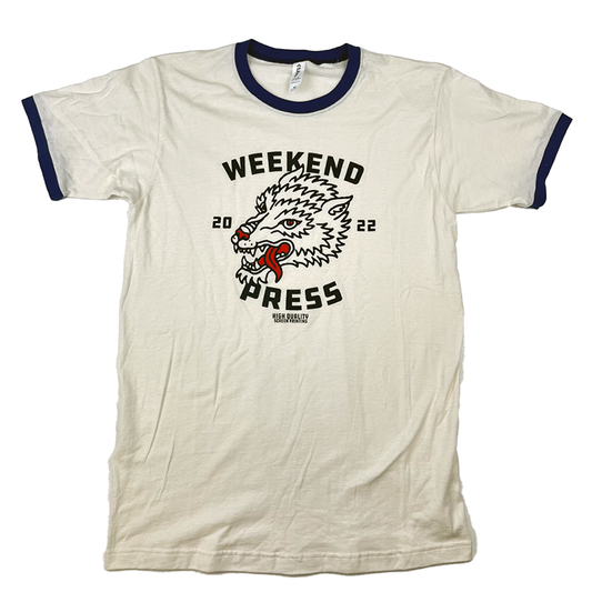 Weekend Press Ringer Tee